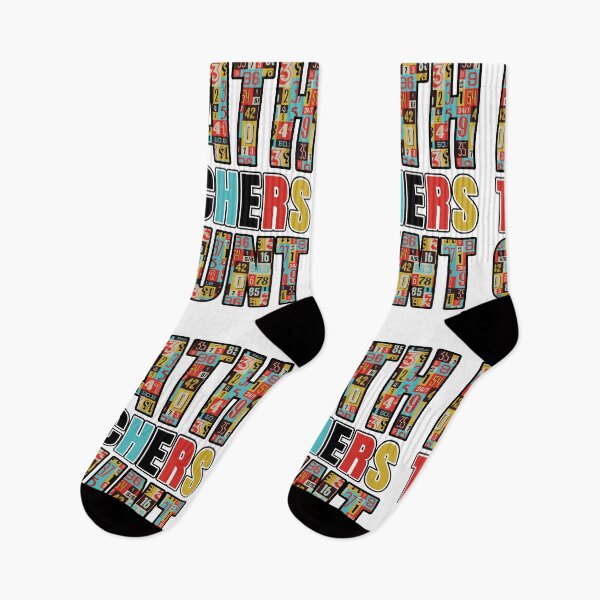 Item preview, Math Teachers Count | Teacher Appreciation School Retro designed and sold by GravitiTees.
