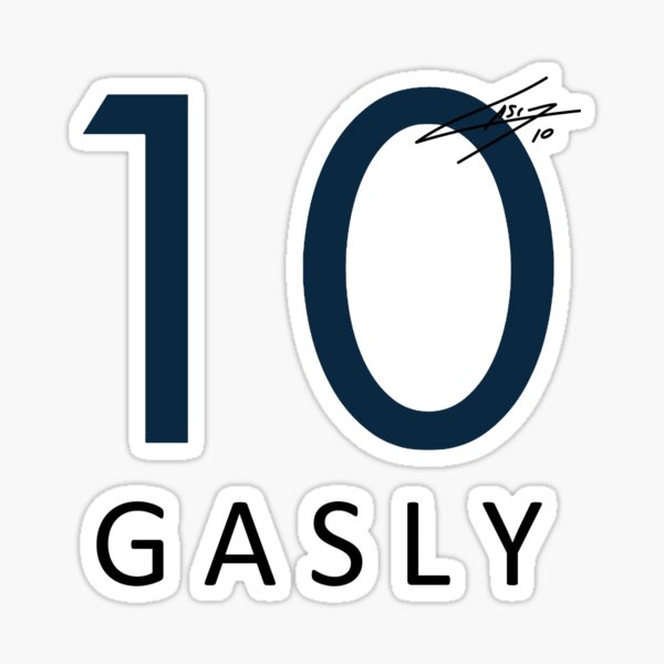 Graphique Pierre Gasly F1 - Léger Sticker