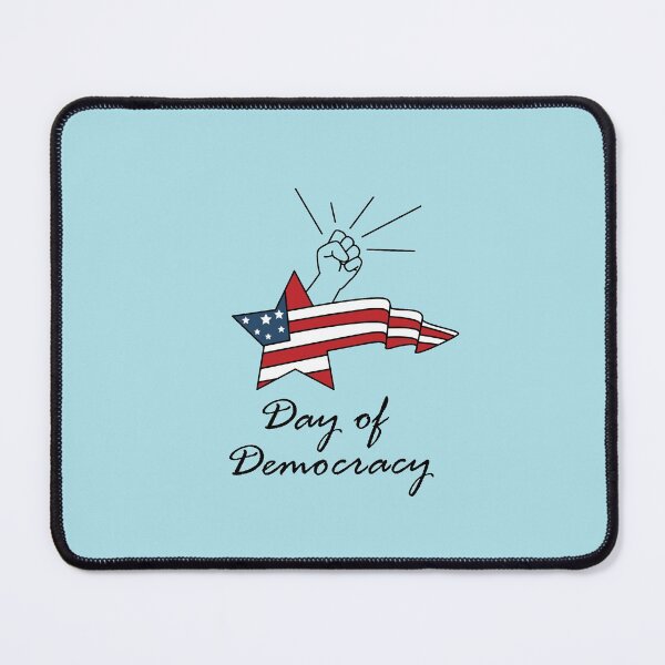 Item preview, International Day of Democracy - federal holiday in America designed and sold by thewishdesigns.