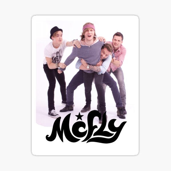 McFly Fun Band Merch Sticker