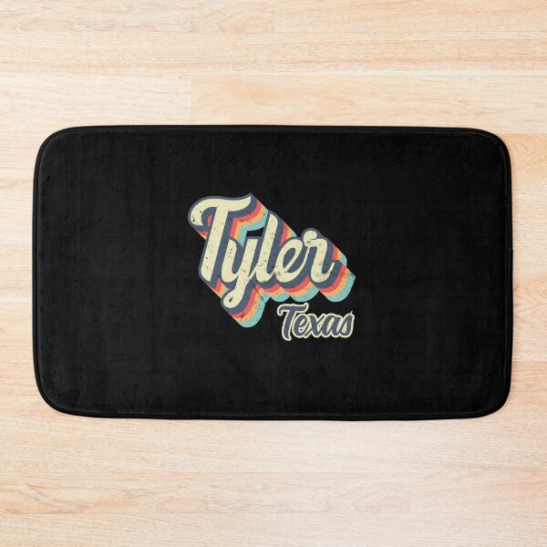 Item preview, Tyler city Texas Retro Vintage 70s rainbow designed and sold by Teelogic.
