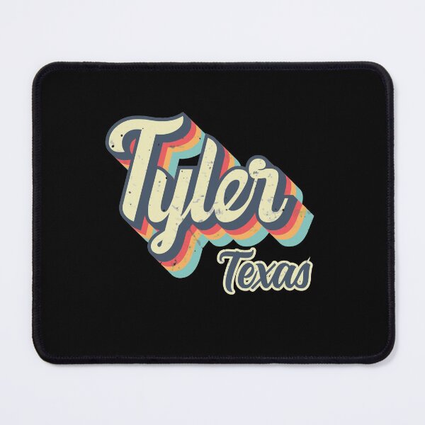 Item preview, Tyler city Texas Retro Vintage 70s rainbow designed and sold by Teelogic.