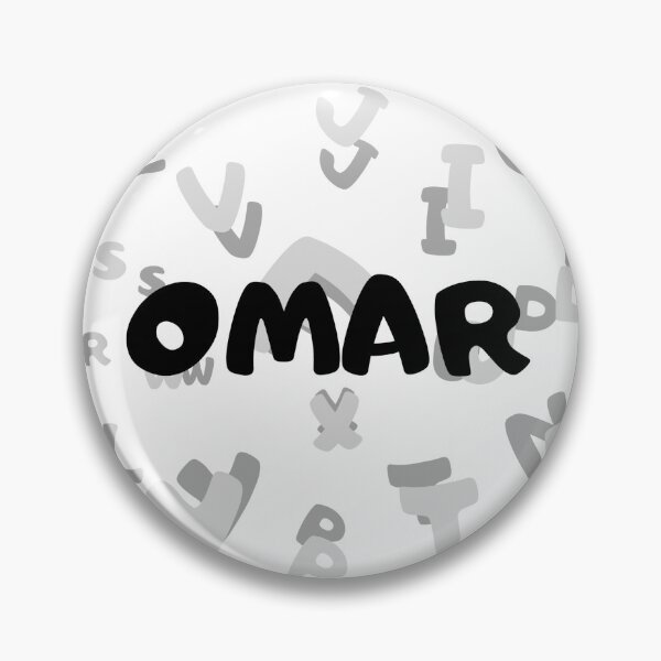 Aperçu de l'œuvre Le nom Omar créée et vendue par Initial-Inlook.