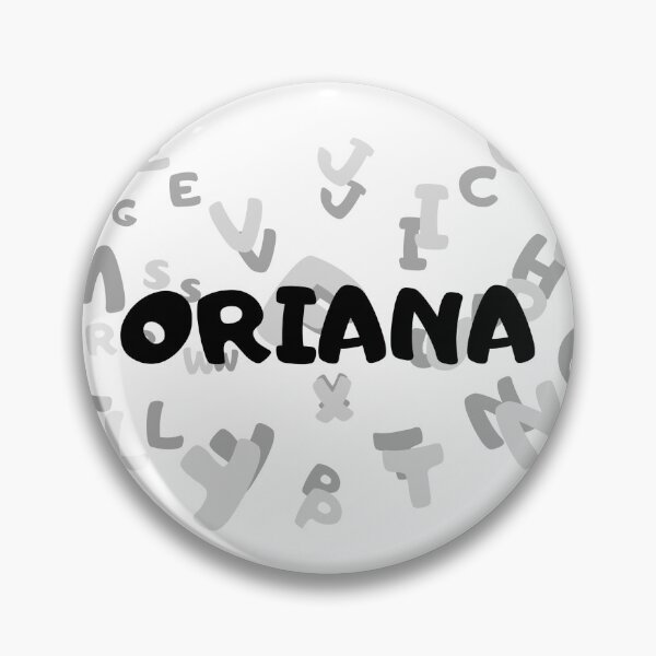 Item preview, El nombre Oriana designed and sold by Initial-Inlook.