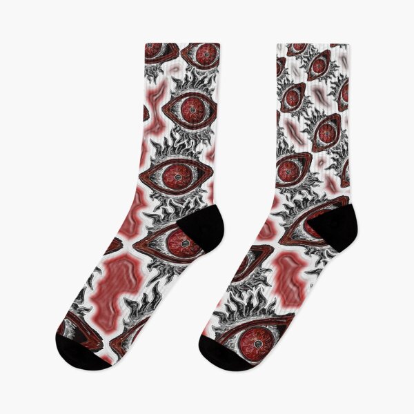 Item preview, Autotelic-FlamingEye-Vortex-Red designed and sold by Klaus Bremner (Autotelic Art).
