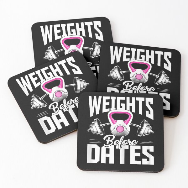 Item preview, Weights Before Dates Fitness Lover Athlete  designed and sold by AlvaShop.