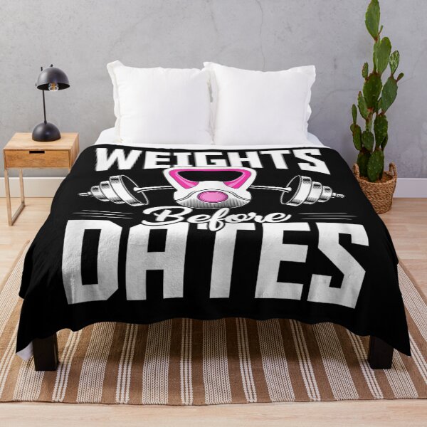 Item preview, Weights Before Dates Fitness Lover Athlete  designed and sold by AlvaShop.