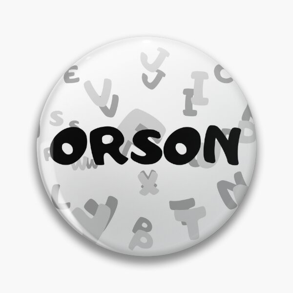 Item preview, The Name Orson designed and sold by Initial-Inlook.