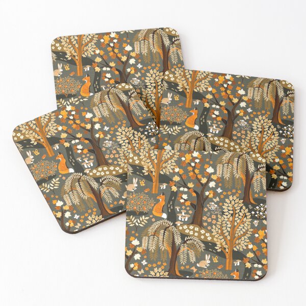 Item preview, Whimsical Warm Woodland Wonderland - Autumn  designed and sold by TigaTiga.