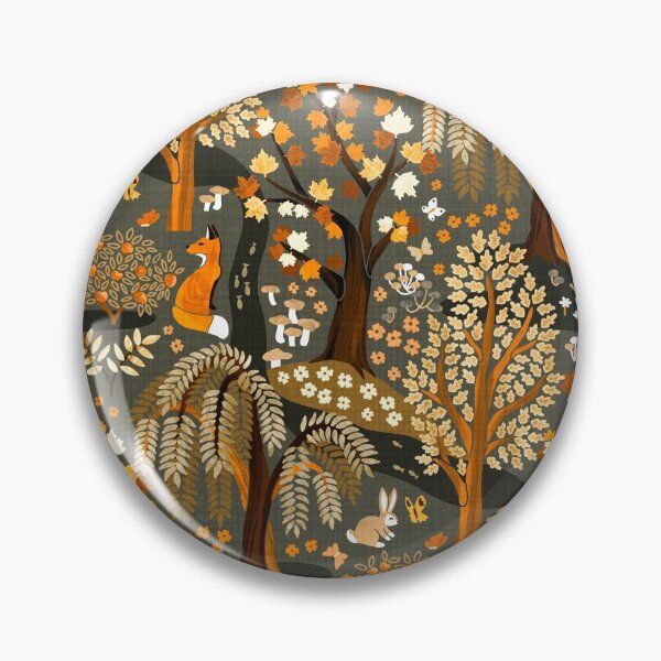Item preview, Whimsical Warm Woodland Wonderland - Autumn  designed and sold by TigaTiga.