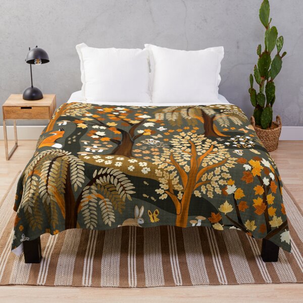 Item preview, Whimsical Warm Woodland Wonderland - Autumn  designed and sold by TigaTiga.