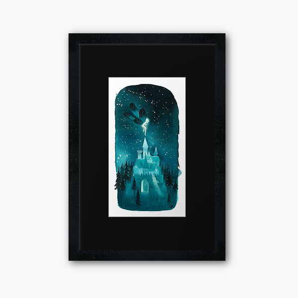 The enchantress Framed Art Print