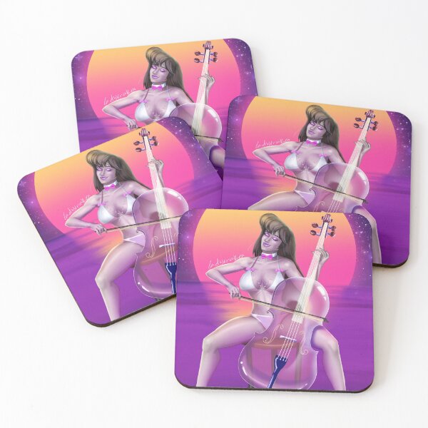 Item preview, Euterpe Muse Bikini New Retro Wave designed and sold by ladykraken.