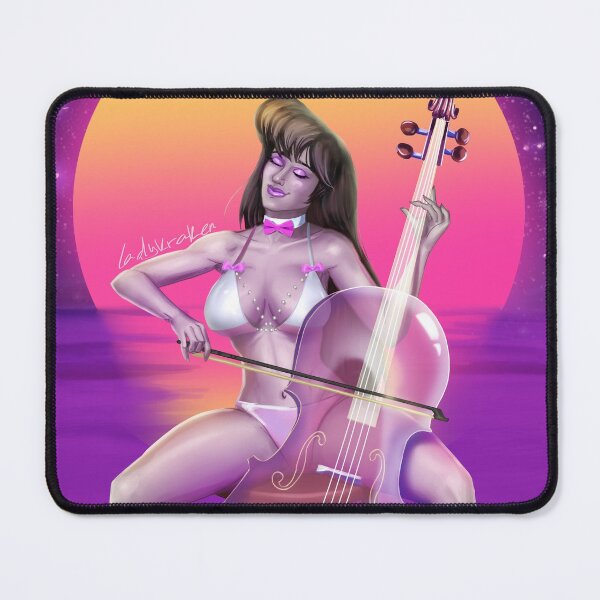 Item preview, Euterpe Muse Bikini New Retro Wave designed and sold by ladykraken.