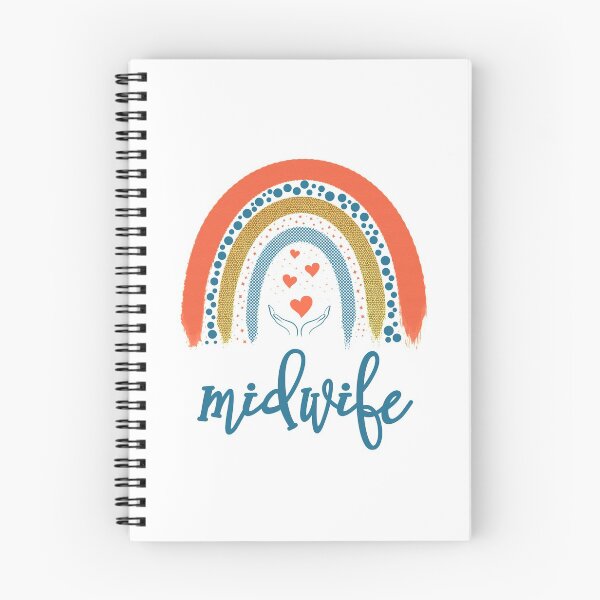 Item preview, Midwife Rainbow Funny birth coach designed and sold by Dolphin Graphic.