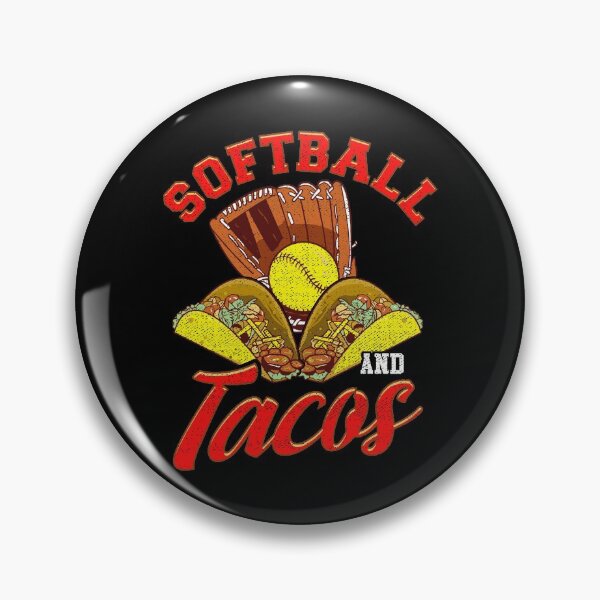Item preview, Cute Softball And Tacos Novelty Soft Ball Player designed and sold by tibblau.