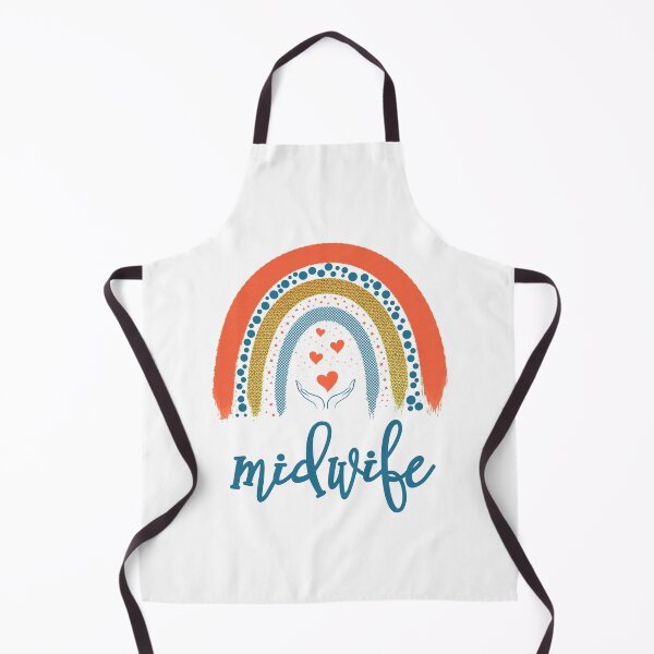 Item preview, Midwife Rainbow Funny birth coach designed and sold by Dolphin Graphic.