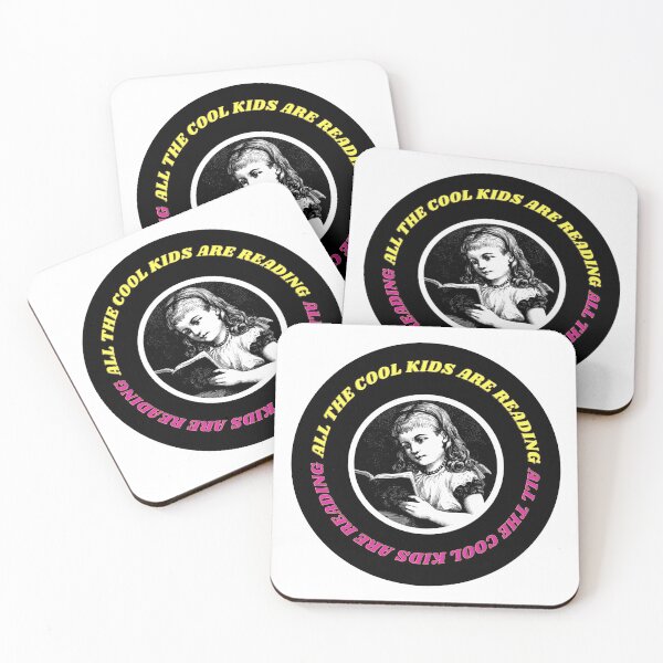 Item preview, ALL THE COOL KIDS ARE READING designed and sold by LaBelleMaison.