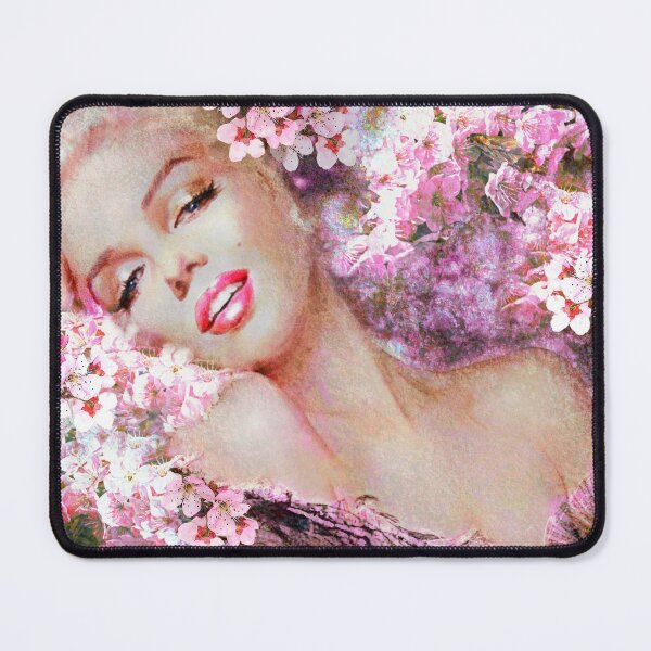 Item preview, Marilyn Cherry Blossoms Pink designed and sold by TheoDanella.