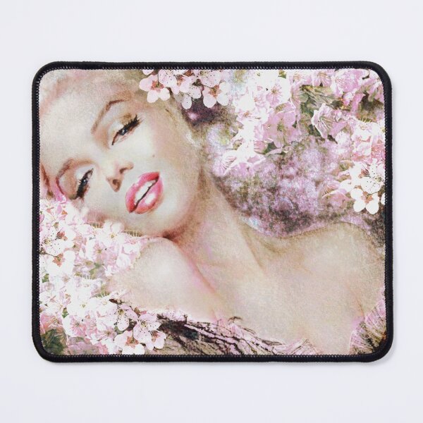 Item preview, Marilyn Cherry Blossoms Pink Bright designed and sold by TheoDanella.