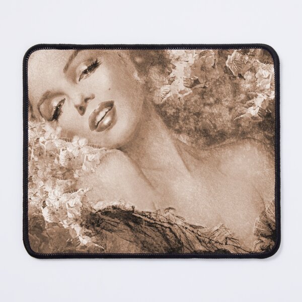 Item preview, Marilyn Cherry Blossoms Sepia designed and sold by TheoDanella.