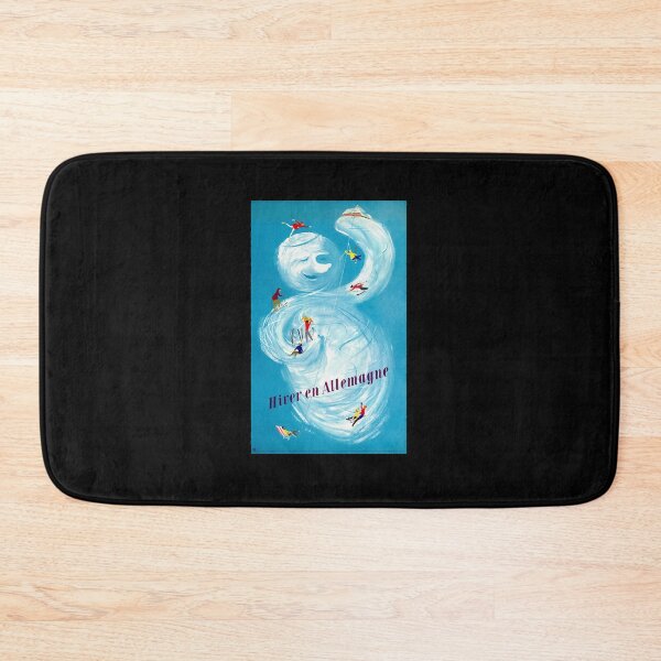 Item preview, Vintage Travel Poster Germany Hiver en Allemagne  designed and sold by AlejandreEd.