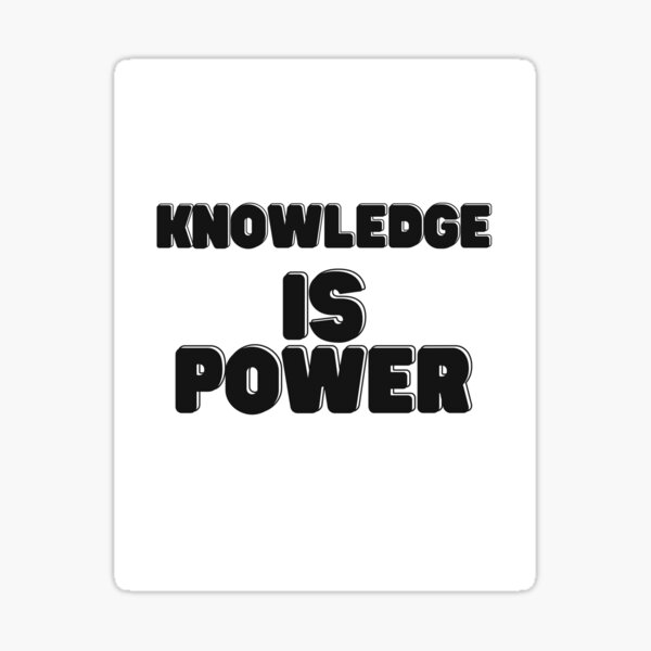 Item preview, Knowledge is Power designed and sold by rosina123.
