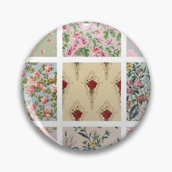 Artikelvorschau, Sich wiederholendes Blumendesign entworfen und verkauft von FladsynnDesigns.