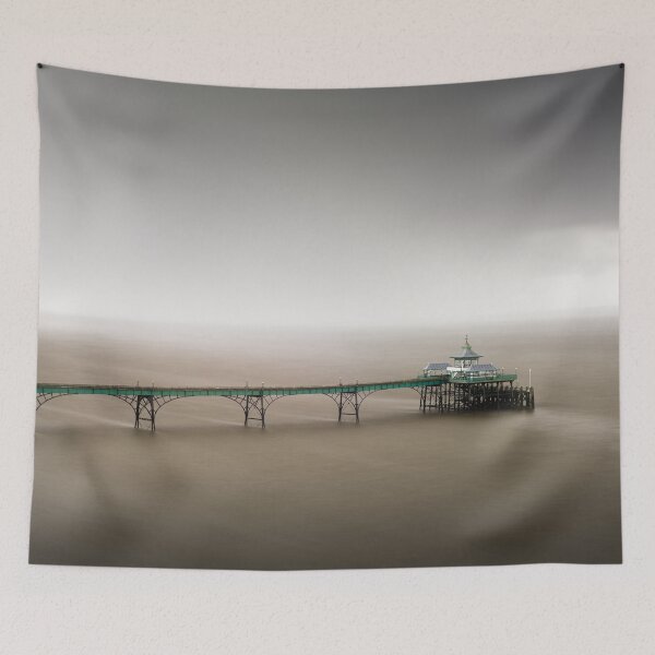 Item preview, Clevedon Pier Summer Rainstorm designed and sold by Craig Joiner.