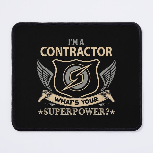 Item preview, Contractor T Shirt - Superpower Job Gift Item Tee designed and sold by isalvatore.