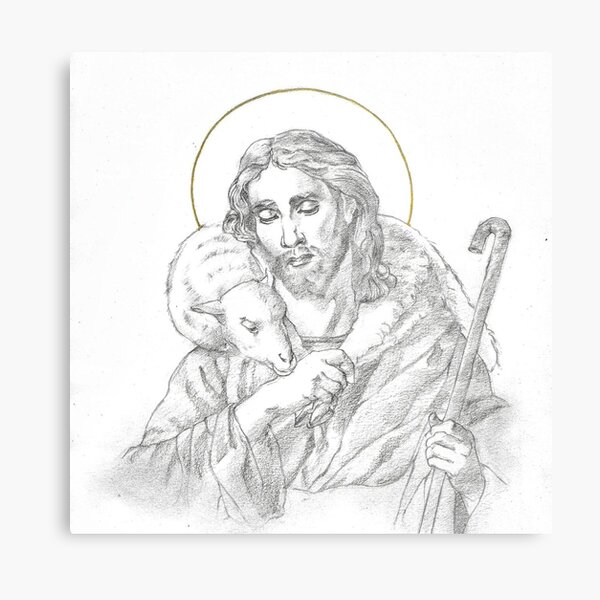 The Good Sheperd Metal Print