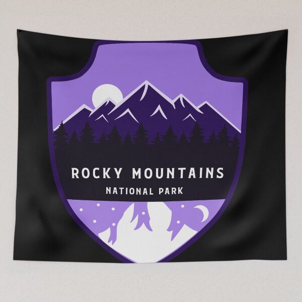 Item preview, Rocky mountains national park designed and sold by Us-nature.