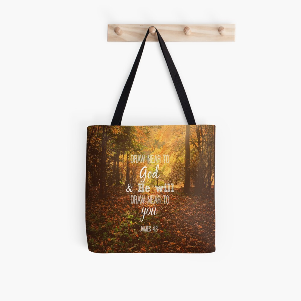 Draw Near Unto God Tote Bag Draw Near Unto God Tote Bag