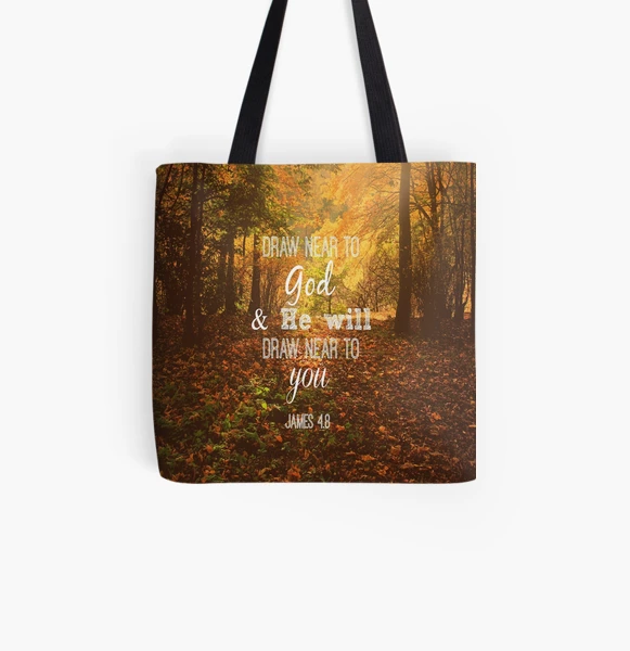 Draw Near Unto God Tote Bag Draw Near Unto God Tote Bag