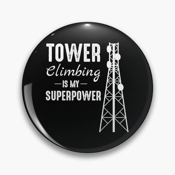 Item preview, Cell Tower Climber Climbing Antenna Funny Saying designed and sold by CuteDesigns1.