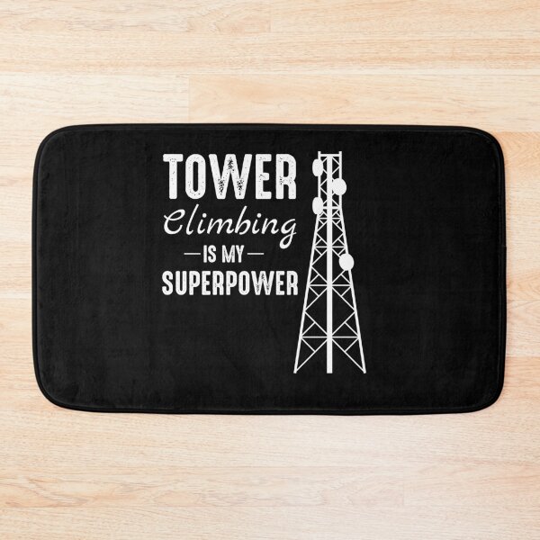 Item preview, Cell Tower Climber Climbing Antenna Funny Saying designed and sold by CuteDesigns1.