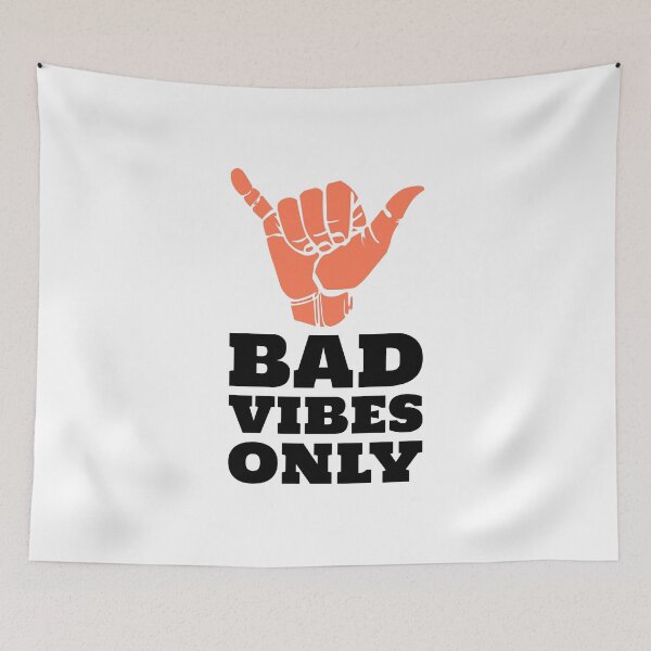 Item preview, Bad Vibes Only - Black designed and sold by ansum.