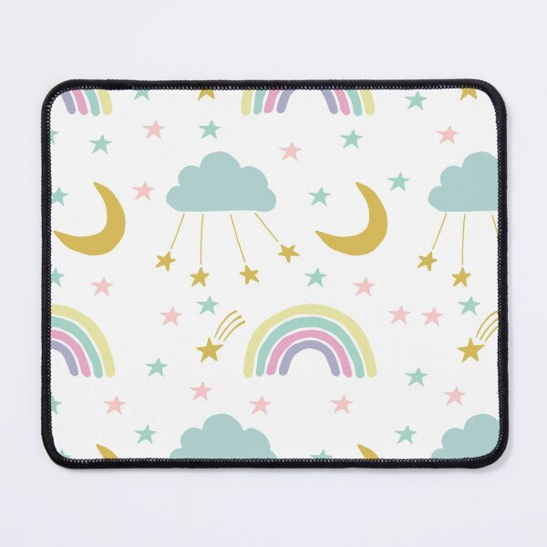 Item preview, Cute Moon And Rainbow Print | Cute Christmas Decor | Halloween Gift | Home Decor | Halloween Decoration | Christmas Decoration | Christmas Shopping | Christmas Decor designed and sold by dipimoda.