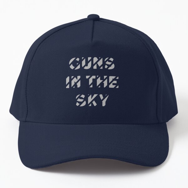 Guns In The Sky, silver Baseball Cap