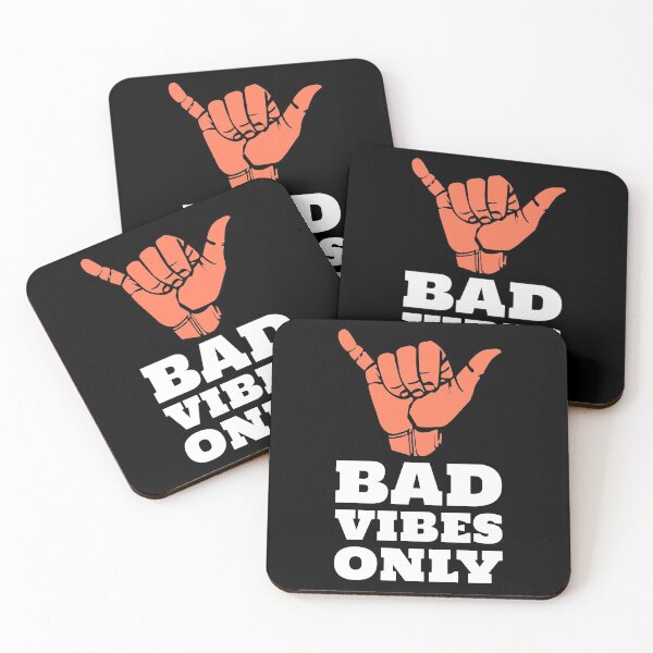 Item preview, Bad Vibes Only - White designed and sold by ansum.