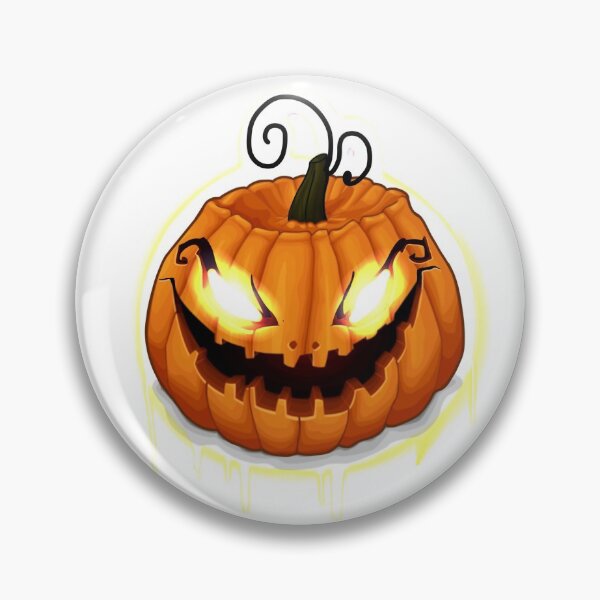 Item preview, Glowing evil pumpkin head for halloween designed and sold by AXIOM13.