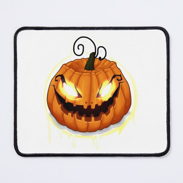 Item preview, Glowing evil pumpkin head for halloween designed and sold by AXIOM13.