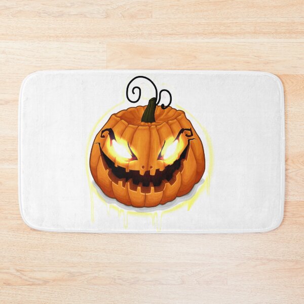 Item preview, Glowing evil pumpkin head for halloween designed and sold by AXIOM13.