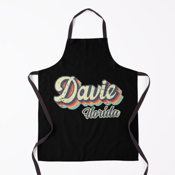 Item preview, Davie city Florida Retro Vintage 70s rainbow designed and sold by Teelogic.