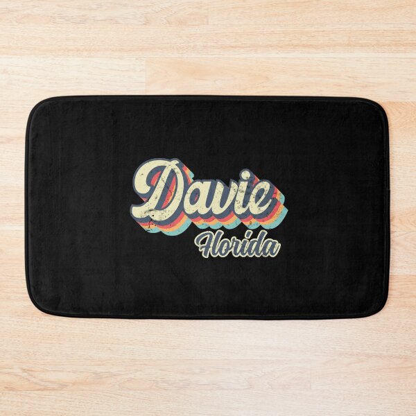 Item preview, Davie city Florida Retro Vintage 70s rainbow designed and sold by Teelogic.