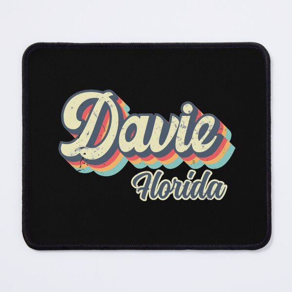 Item preview, Davie city Florida Retro Vintage 70s rainbow designed and sold by Teelogic.
