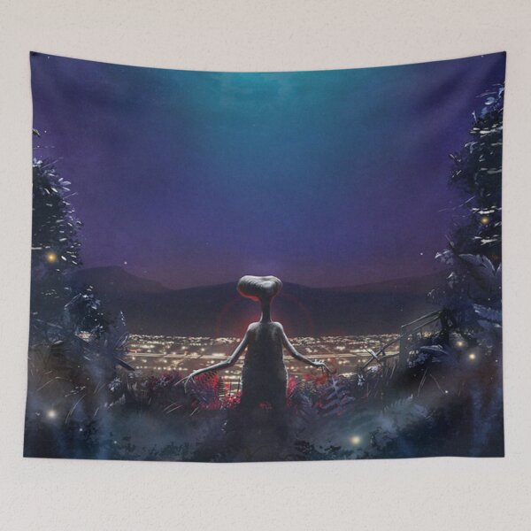 Item preview, E.T. The Extra Terrestrial (1982) Movie designed and sold by LovedPosters.