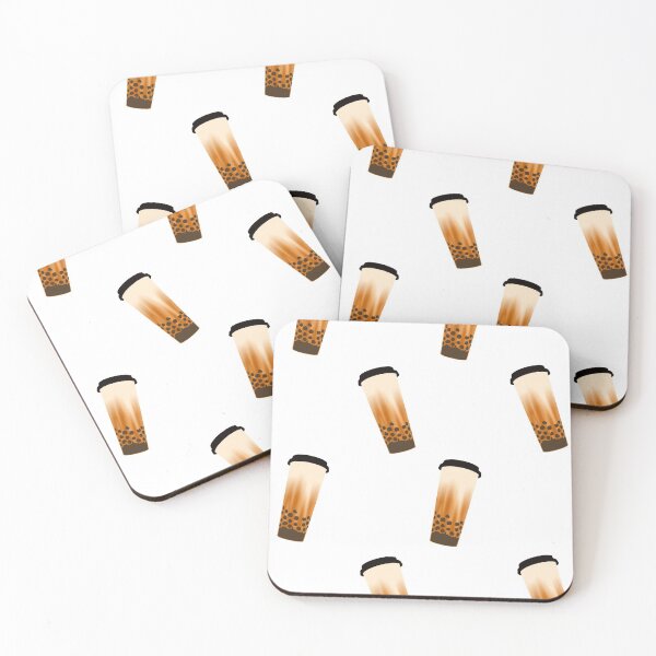 Item preview, Brown sugar latte boba bubble tea designed and sold by studioLG.