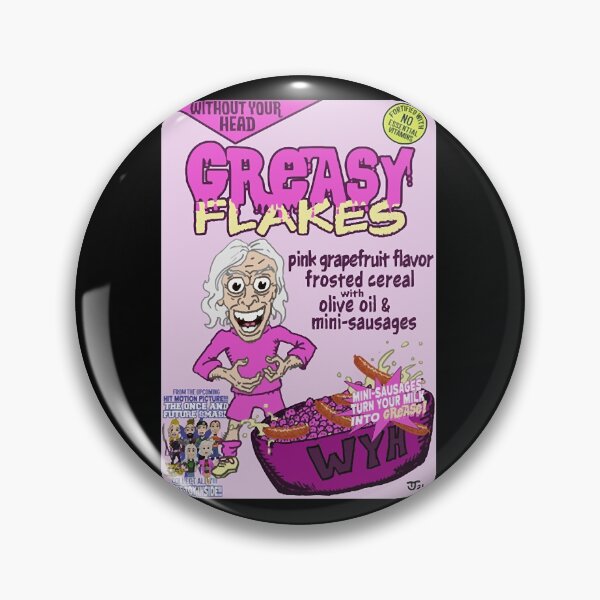 Item preview, Greasy Flakes Michael St. Michaels Without Your Head Monster Cereal  designed and sold by aApkinyj576.
