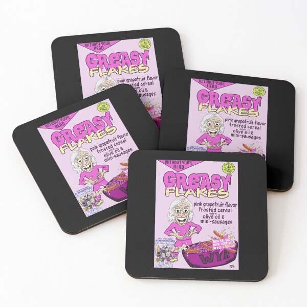 Item preview, Greasy Flakes Michael St. Michaels Without Your Head Monster Cereal  designed and sold by aApkinyj576.
